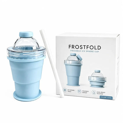 FrostFold - 2-in-1 Portable Ice Ball Cup