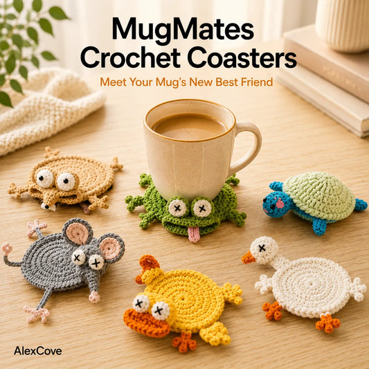 MugMates Crochet Coaster