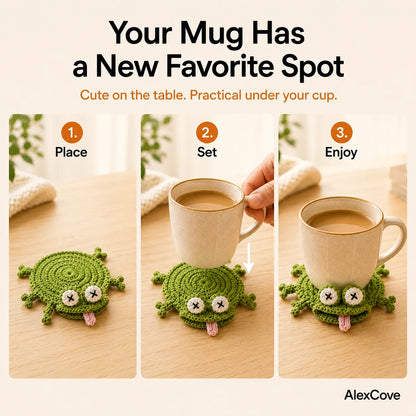 MugMates Crochet Coaster