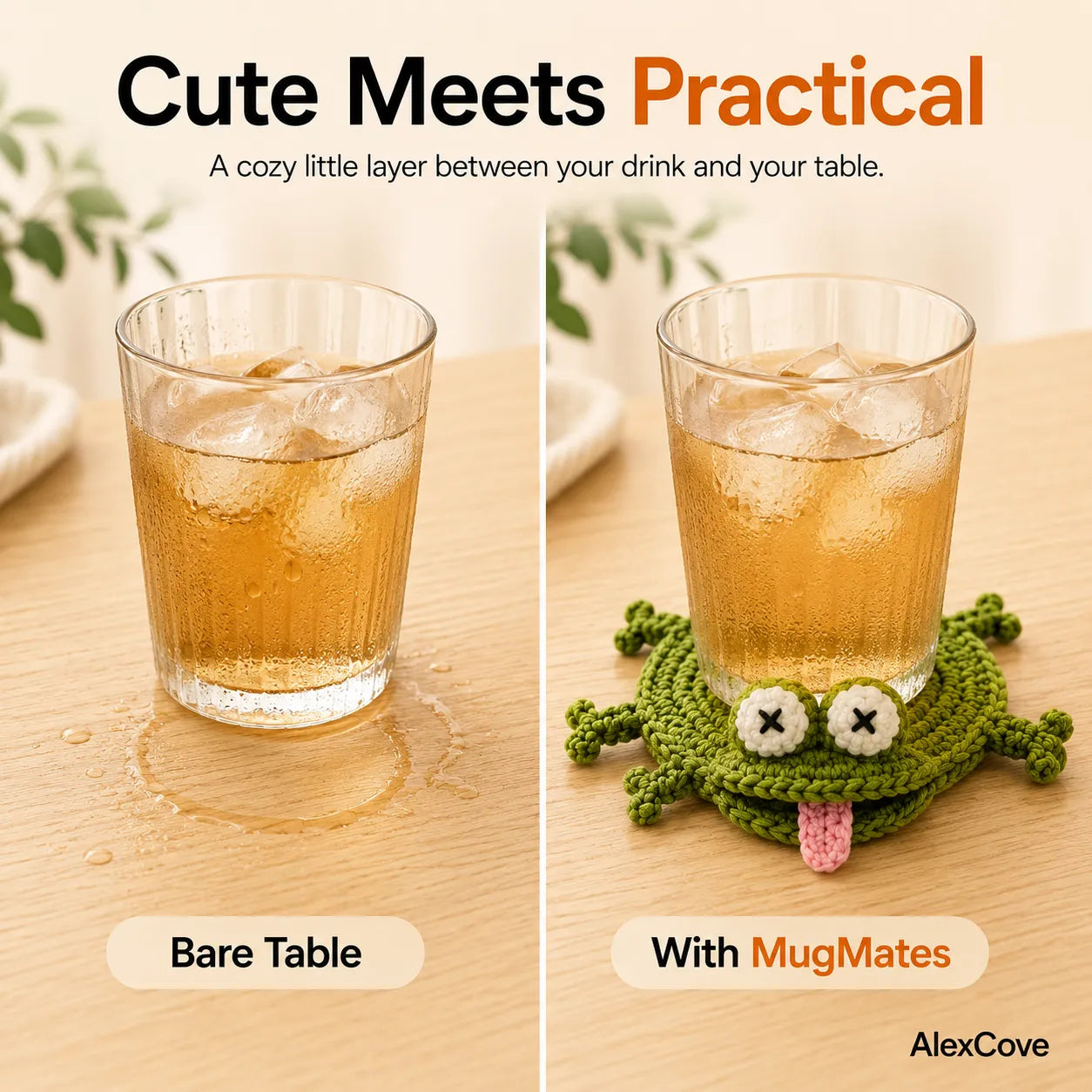 MugMates Crochet Coaster