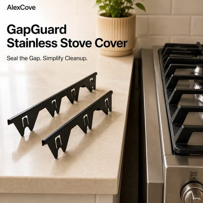 GapGuard Stainless Stove Cover