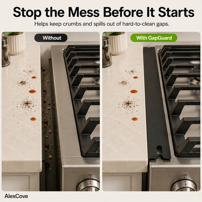 GapGuard Stainless Stove Cover