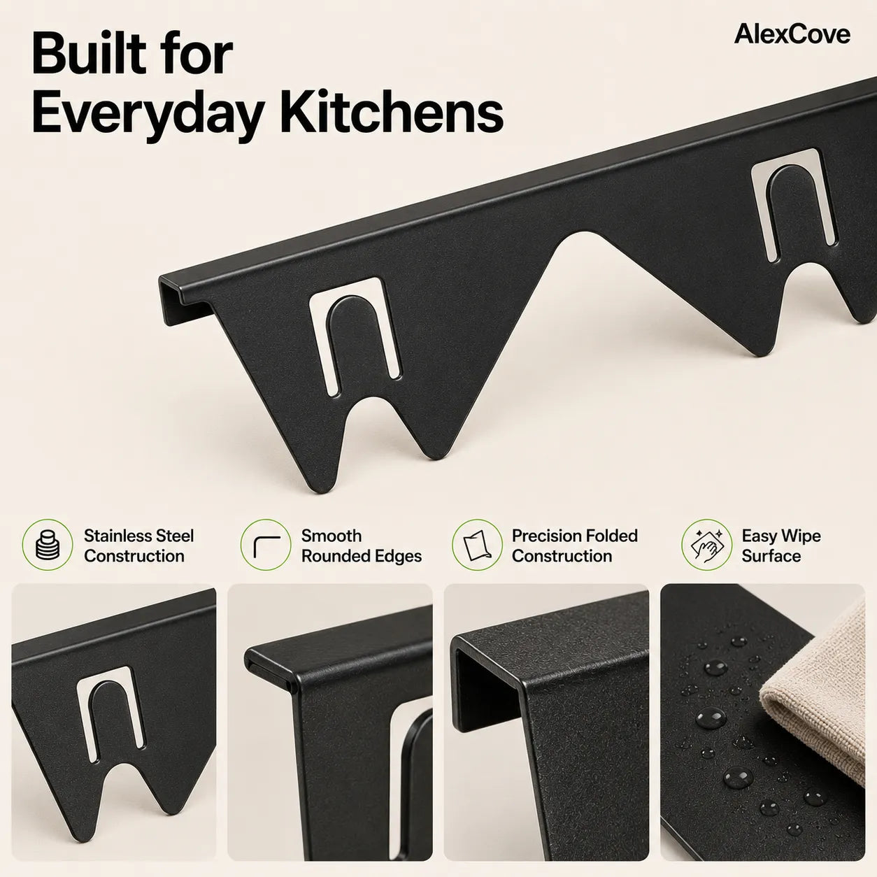 GapGuard Stainless Stove Cover