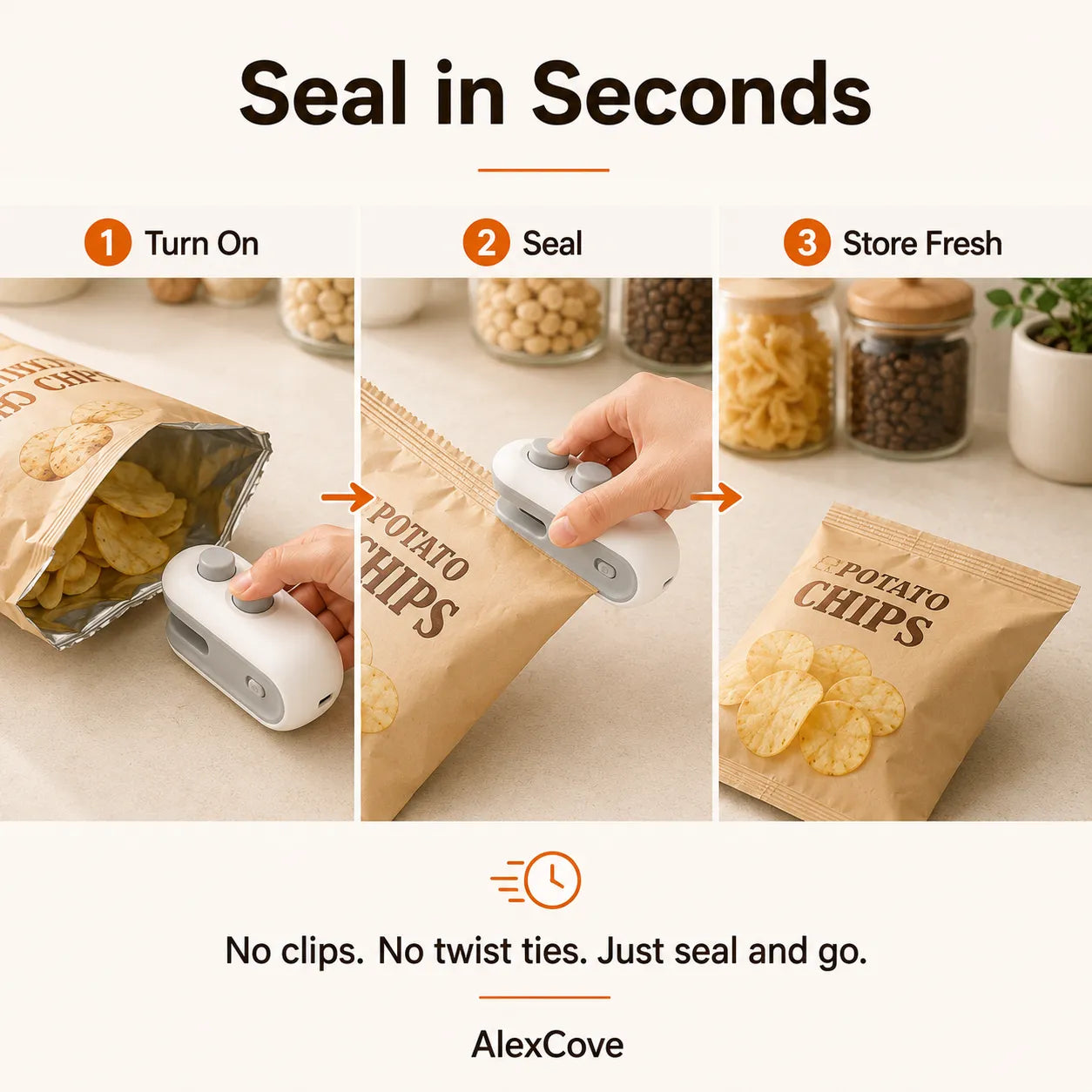SealSnap Mini Bag Sealer